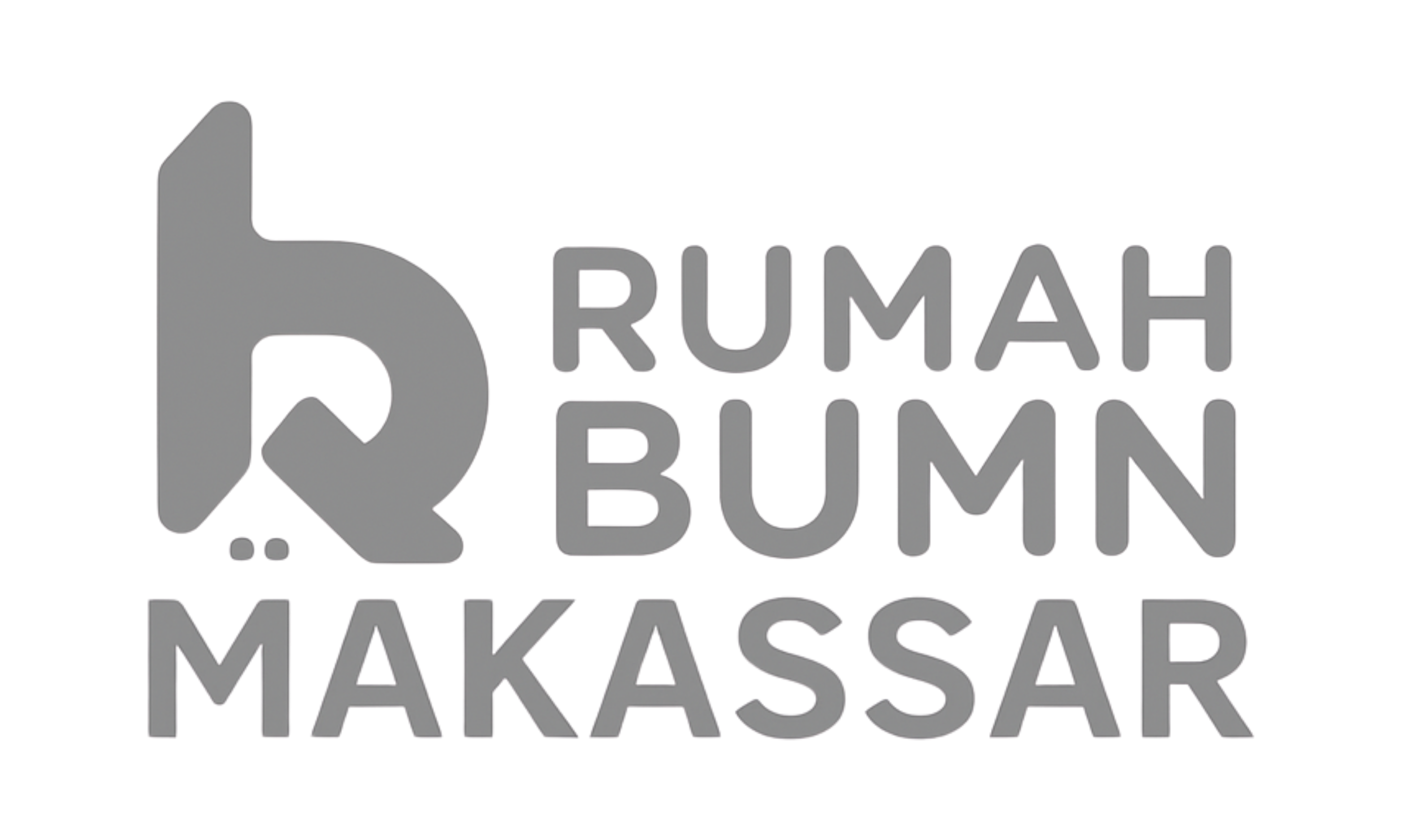 Logo Rumah BUMN Makassar pendukung UMKM Bakpia Malino